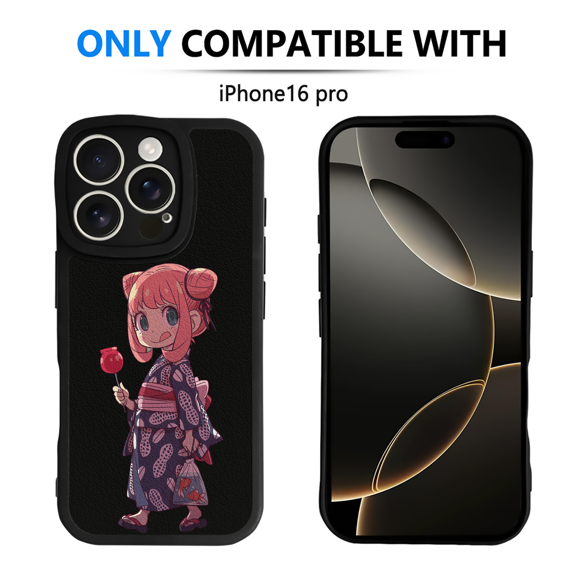 （画像用） SPY×FAMILY间谍家家酒 【iPhone 16シリーズ対応】シリコンスマホケース（レザー調） 材質：シリコン